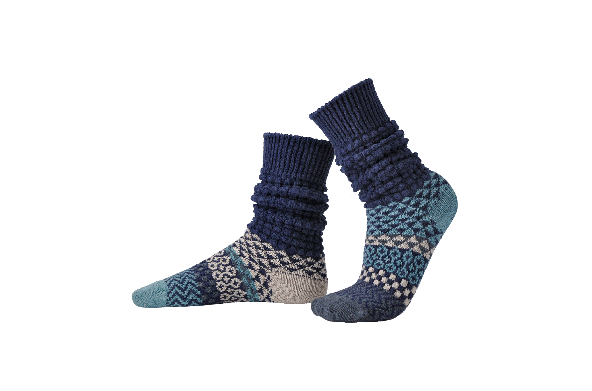 Slouch Socks - Cerulean