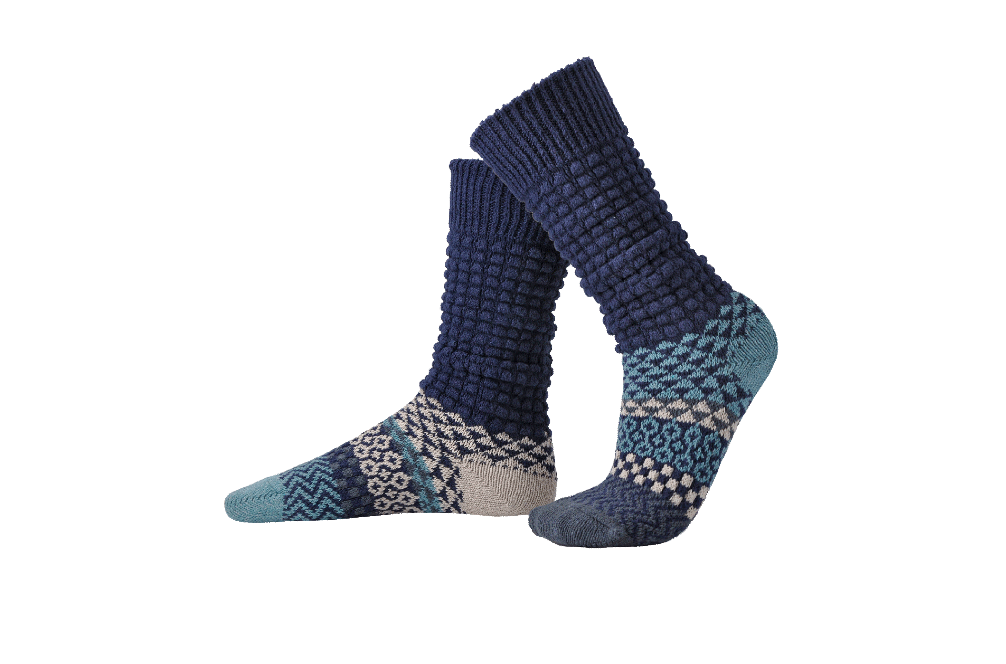 Slouch Socks - Cerulean