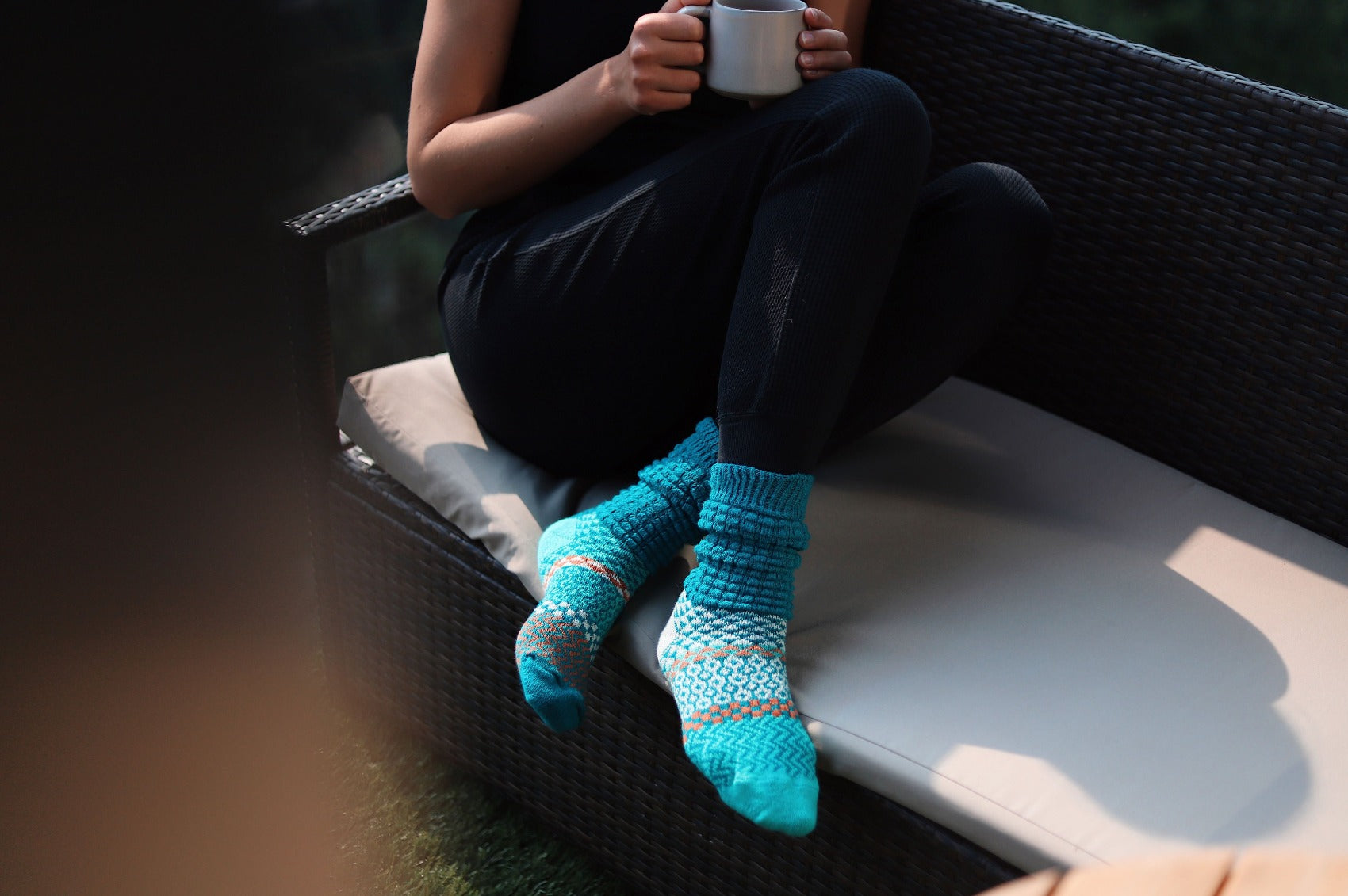 Slouch Socks - Abalone