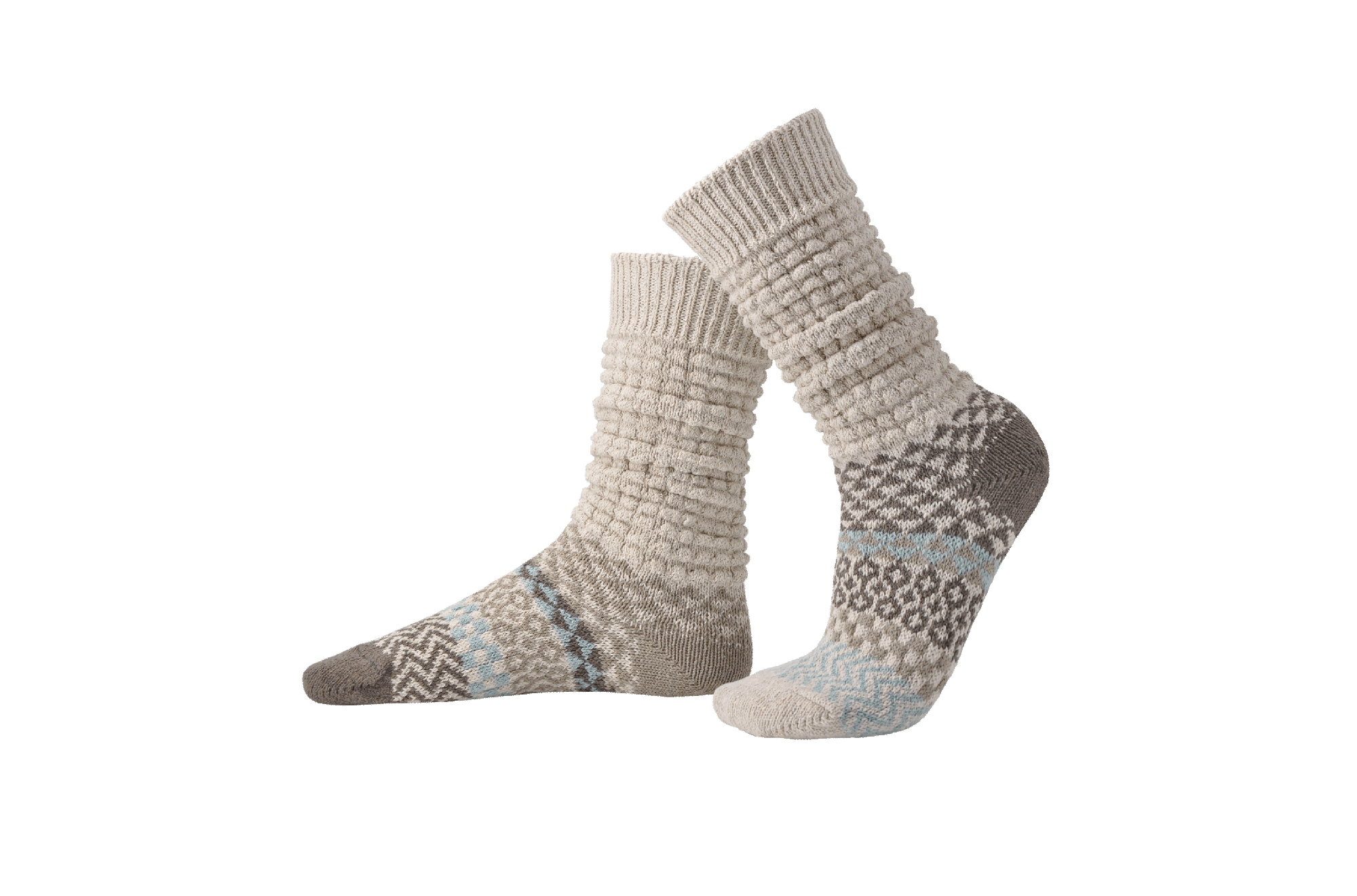 Slouch Socks - Seashell