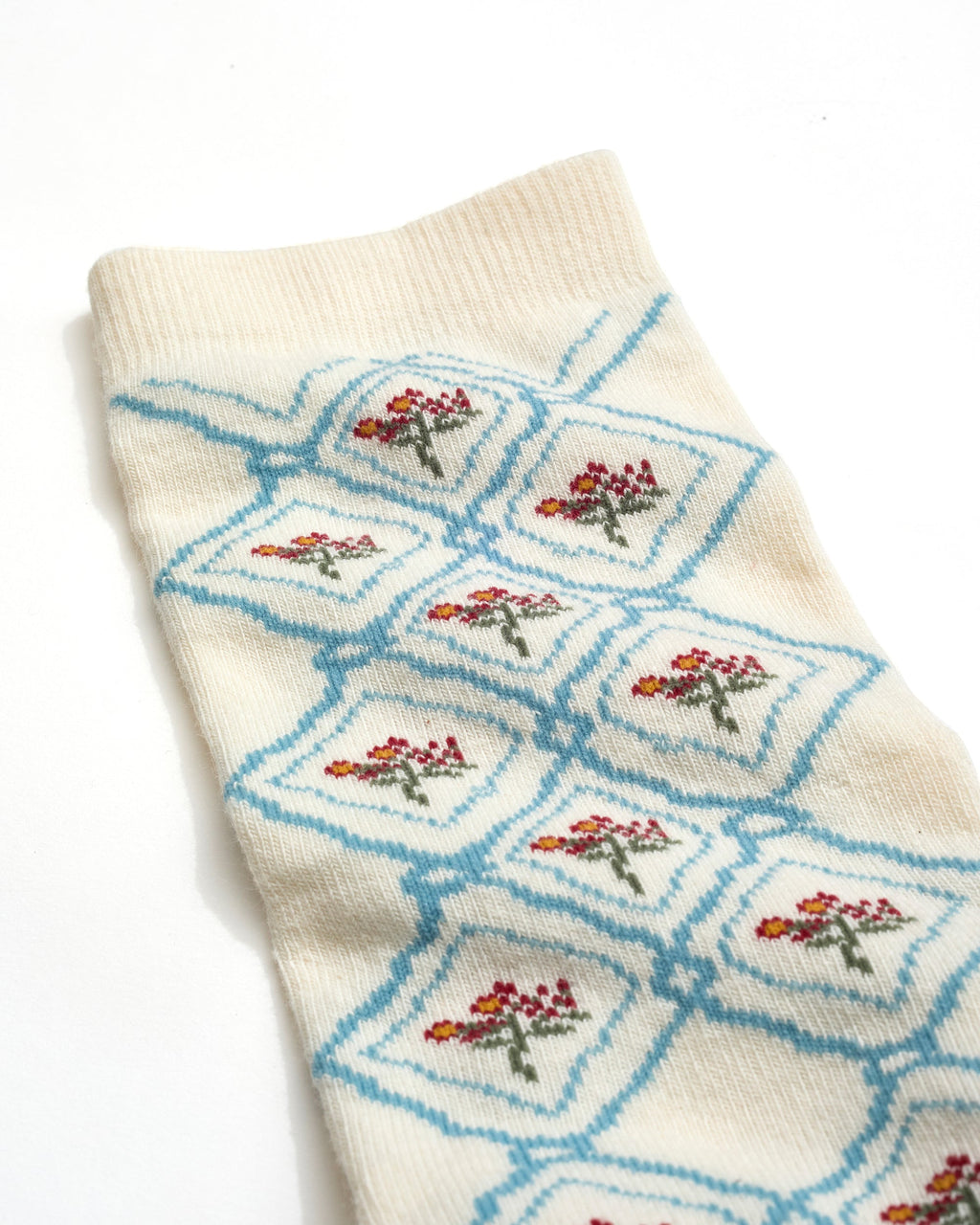 Pattern High Sock
