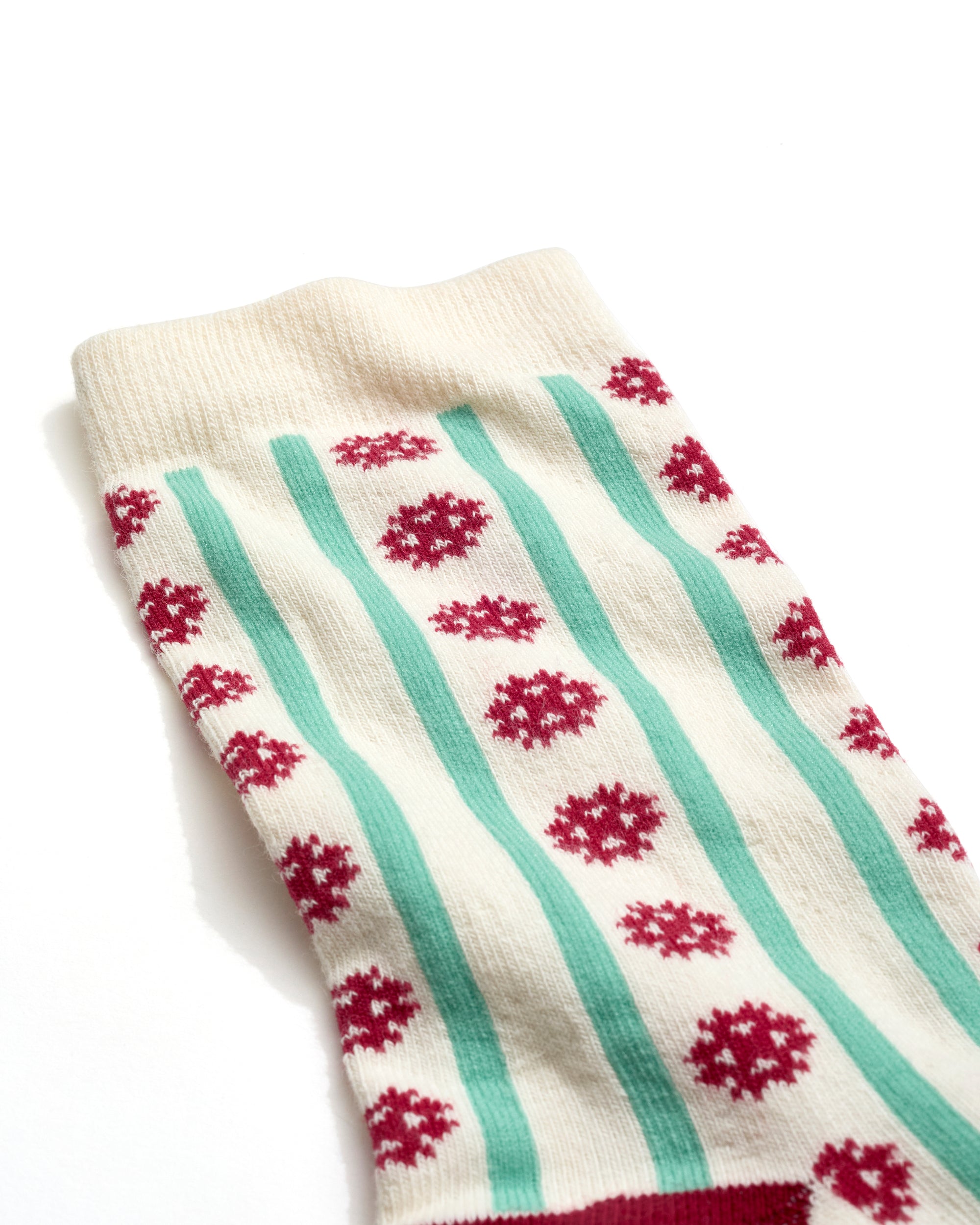 Pattern High Sock 3 Pack Solid