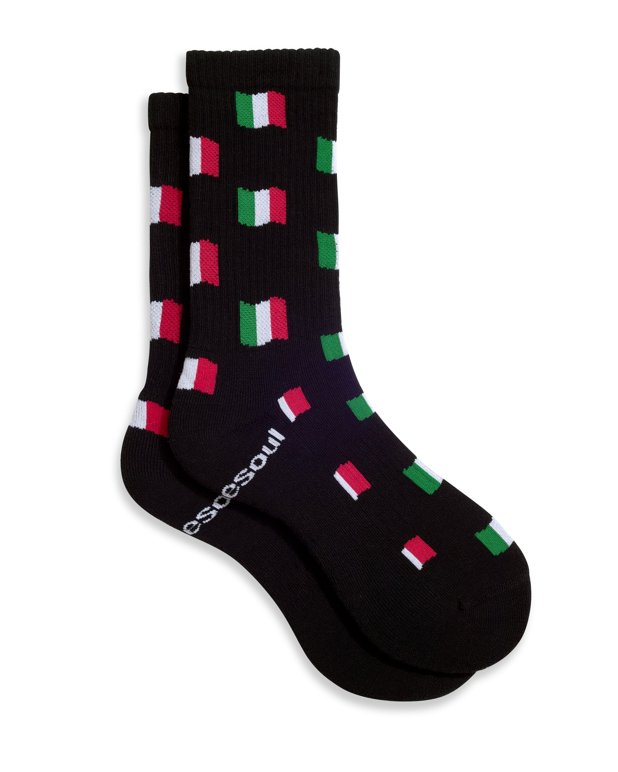 Italian Flags Black