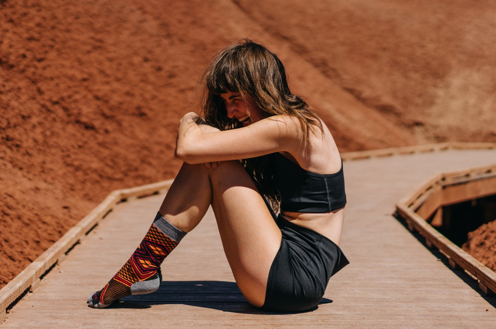 Performance Wool Socks - Mango