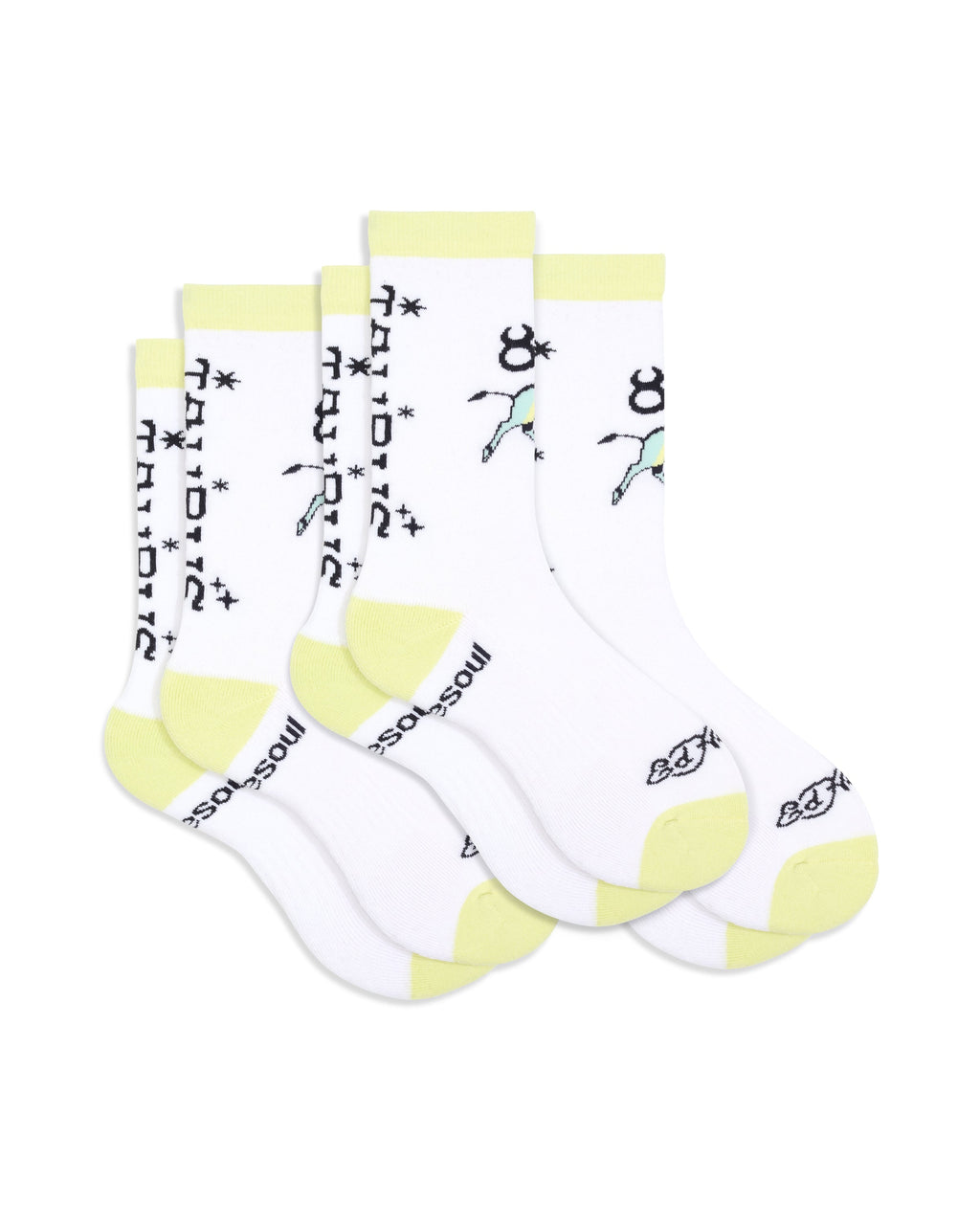 Ed Hardy Zodiac High Sock 3 Pack