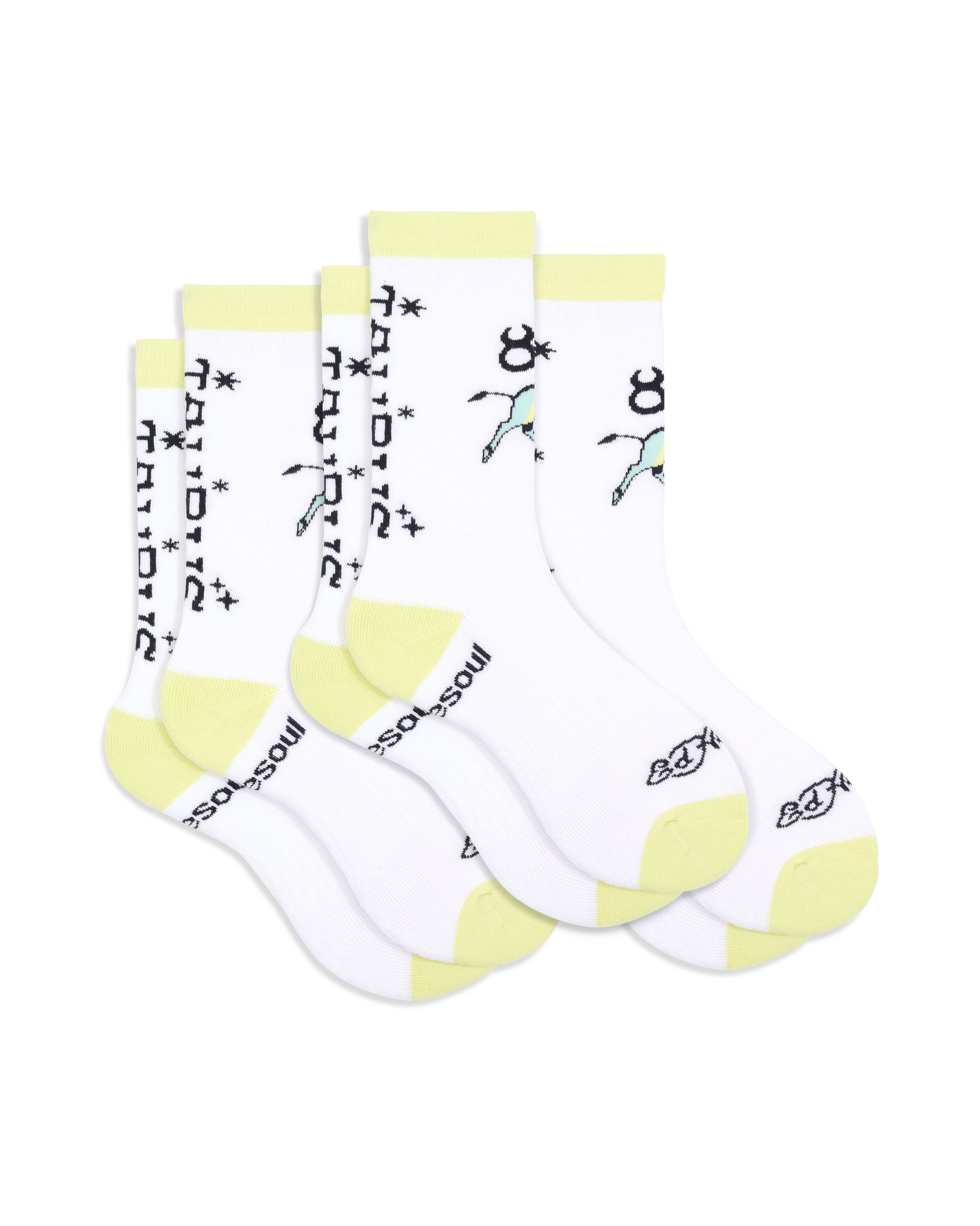 Ed Hardy Zodiac High Sock 3 Pack