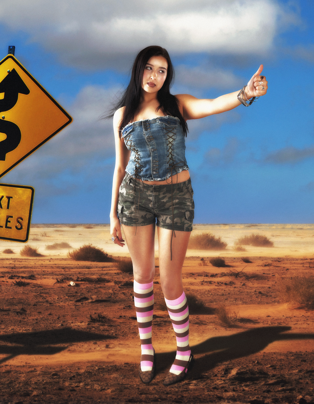 Caroline Ultrahigh Sock