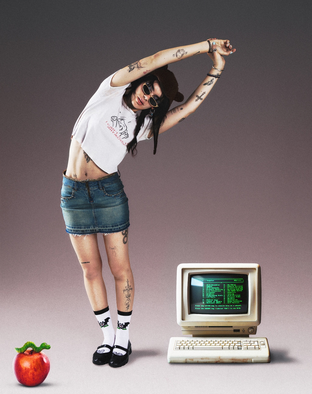 Beepy Bella High Sock Solid 3 Pack